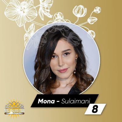 A candidate competing for Miss Kurdistan 2018